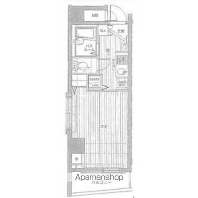 フェニックス高円寺伍番館[1K/22.86m2]の間取図