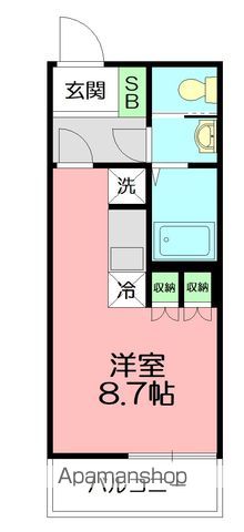 グランドゥールの間取り写真