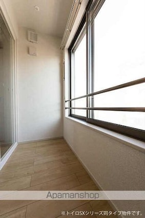 メゾン　サンフラワー　Ｂ[1LDK/40.02m2]のバルコニー