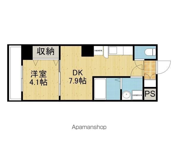 ラシャンスKANAIKEの間取り写真
