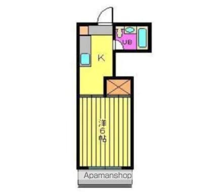 武智ビル[1K/16.74m2]の間取図