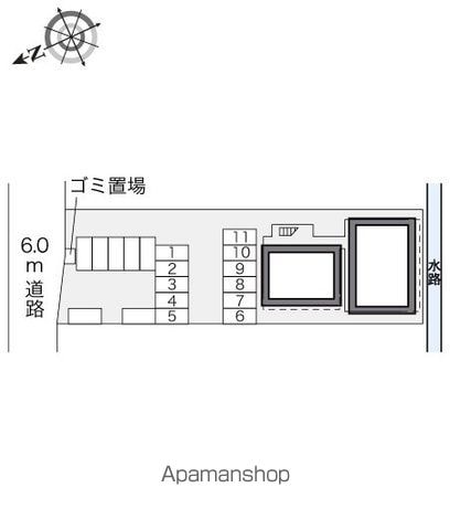 レオパレスＷＡＯＮ 103 ｜ 岐阜県岐阜市折立264-1（賃貸アパート1K・1階・22.35㎡） その19