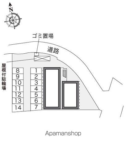 レオパレスぴゅあ 210 ｜ 和歌山県和歌山市平井196-1（賃貸アパート1K・2階・22.70㎡） その22