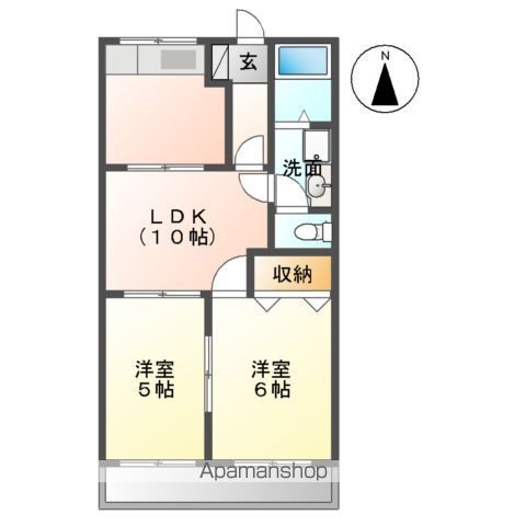 ミルキーWAYの間取り写真