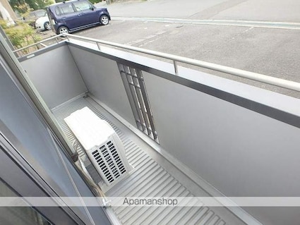 平田の森奏風館[1K/32.95m2]のバルコニー