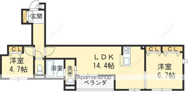 LE COFFRET KOSAKAの間取り写真