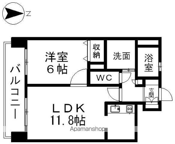WILLDO伝馬町の間取り写真