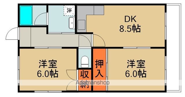 グランドヒル水橋の間取り写真