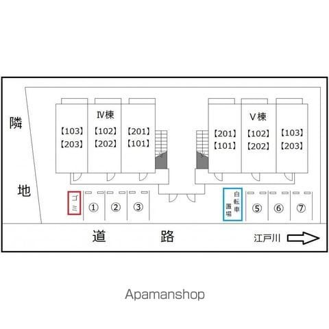 リバーヴィラⅣ 102号室 ｜ 千葉県松戸市上矢切1464-1（賃貸アパート1K・1階・27.08㎡） その13