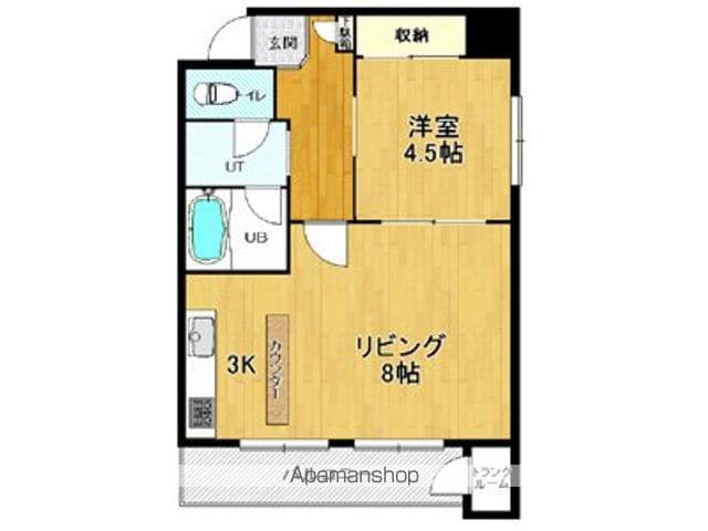 リベルティ大通の間取り写真