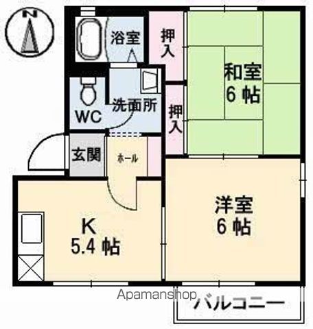 マーガレットハイツの間取り写真