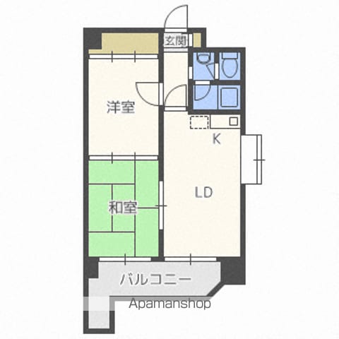 ノースビレッジ本江の間取り写真