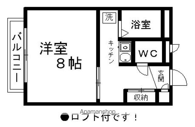 レオパレスドリームの間取り写真