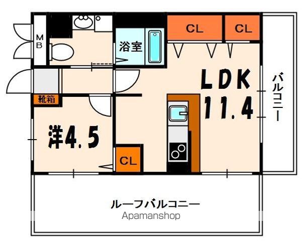 プリモーテ枚方公園の間取り写真