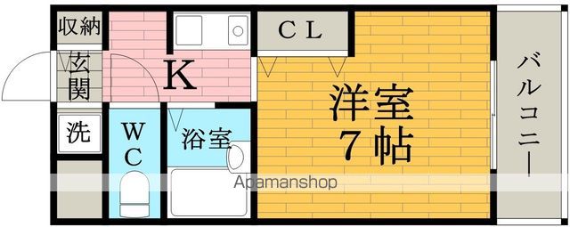 ビューテラス塚本の間取り写真