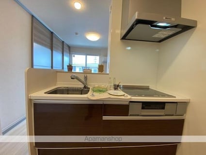 ユニヴェール　Ｂ棟[1LDK/37.78m2]のキッチン