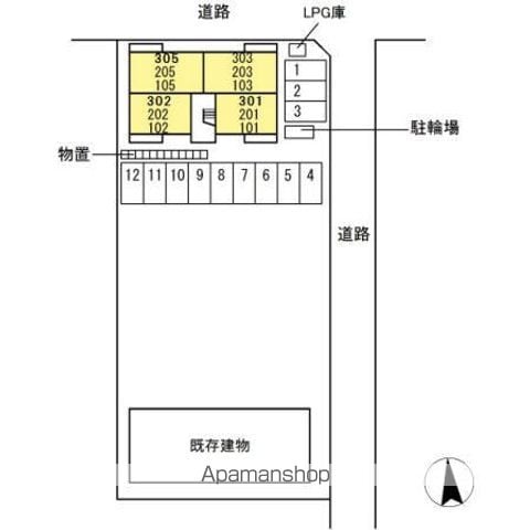 ＥＡＧＬＥ　ＣＯＵＲＴ（イーグルコート） 201 ｜ 岐阜県岐阜市東鶉１丁目92-1（賃貸アパート1LDK・2階・33.61㎡） その19