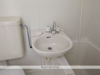 ユヌベルメゾン４[1R/20m2]の洗面所