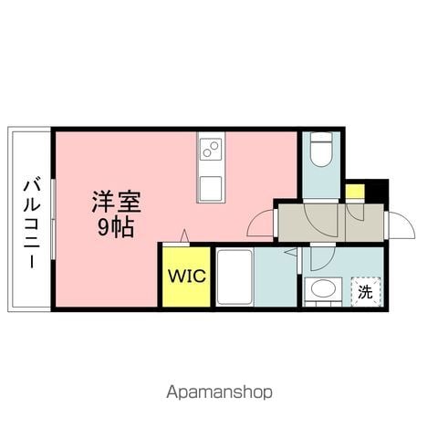 トラストレジデンス博多駅南の間取り写真