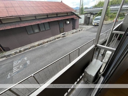 滋賀県甲賀市水口町水口[1R/23.19m2]のバルコニー