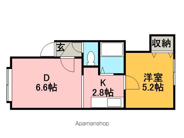 グランドハイツ手稲の間取り写真