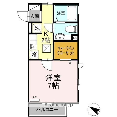 シャルマンの間取り写真