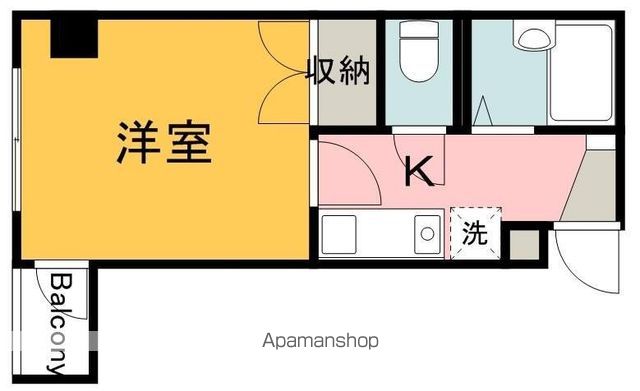 シャテロ住吉の間取り写真