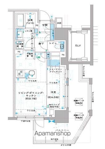 オーパスレジデンス中板橋の間取り写真