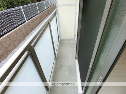 東京都小金井市桜町１丁目[1K/23.85m2]のバルコニー