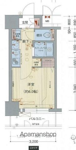 プレサンスNAGOYA桜通ビッグビートの間取り写真