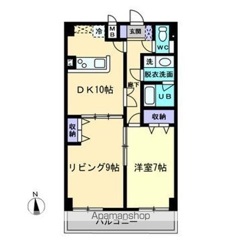 AXIS空港通の間取り写真