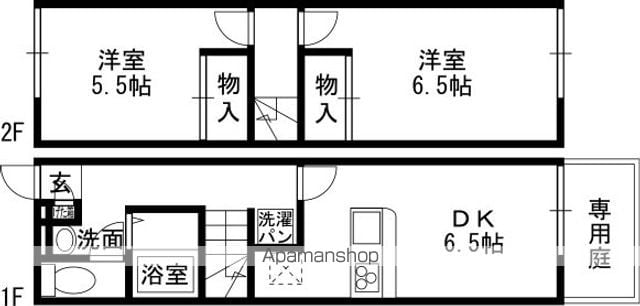 レオパレスヴィヴァーチェ青山の間取り写真