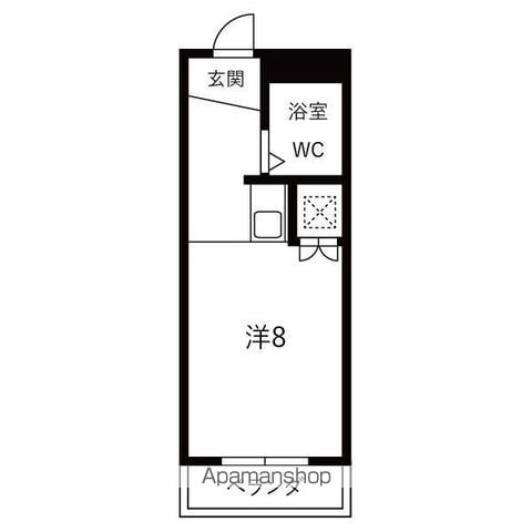シャトークレールの間取り写真
