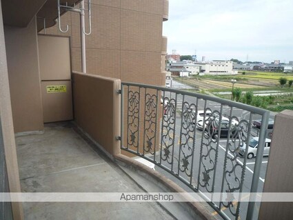 ウェルスＭｏｒｉ[3DK/59.53m2]のバルコニー