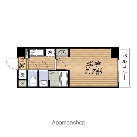 S−RESIDENCE SHIN−OSAKA EKIMAEの間取り写真