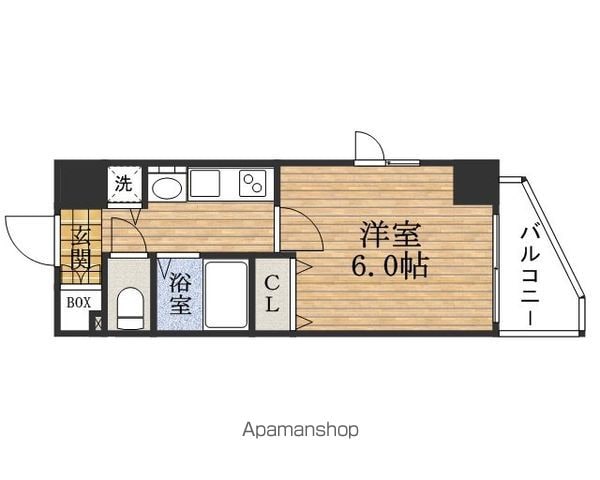 PRESSANCE心斎橋リベルタの間取り写真