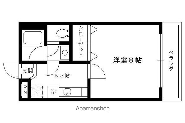 ヴィラ桃山の間取り写真