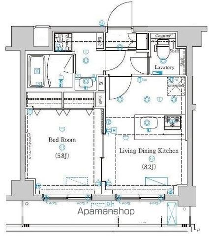 同じ建物の物件間取り写真 - ID:213109873513