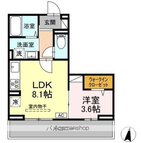 同じ建物の物件間取り写真 - ID:214055968820