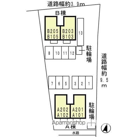 リプルス浜の宮Ⅱ　Ｂ棟 B103 ｜ 和歌山県和歌山市毛見114-3（賃貸アパート1LDK・1階・45.42㎡） その24