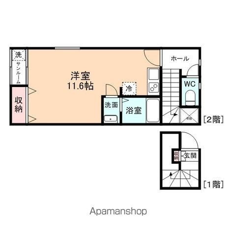 FIRST SQUARE C棟の間取り写真