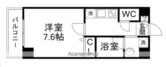 ミキマンションの間取り写真