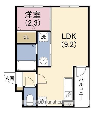 MOVE TSUKAMOTOの間取り写真