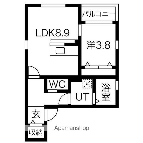 MS西志賀の間取り写真