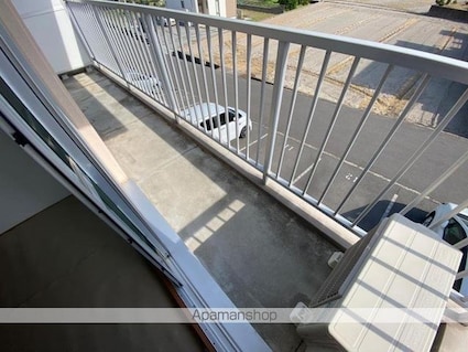 グランビュー鬼無[2DK/48.6m2]のバルコニー