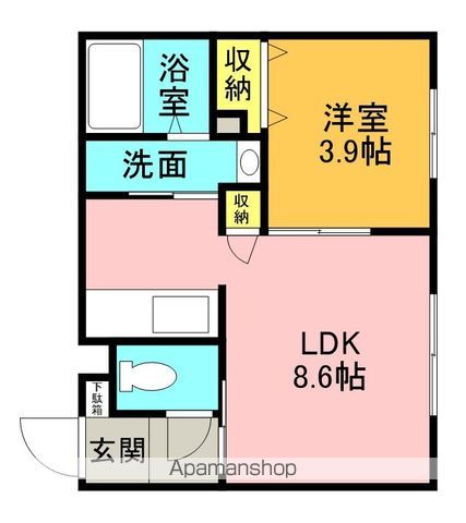 MARRIOTT共栄町の間取り写真