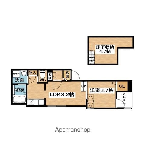 ハーモニーテラス南高浜町の間取り写真