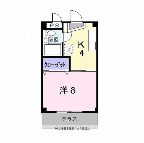 シティハイツ西本YSの間取り写真