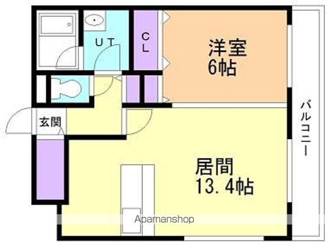 オクトブランシュの間取り写真