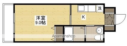 アプレックス出汐[1K/27.27m2]の間取図